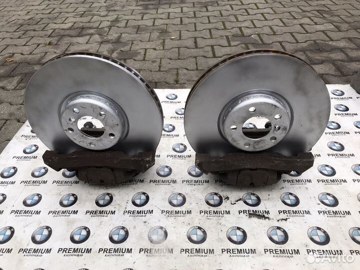 Передние тормоза BMW X5 F15 M50D