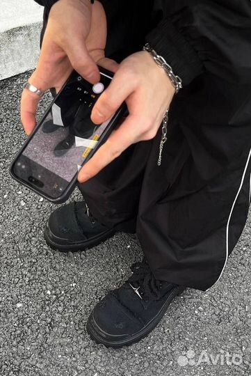 Ботинки balenciaga combat strike type