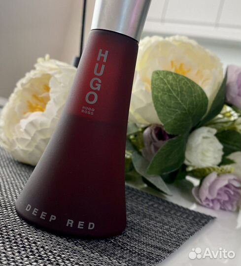 Hugo boss deep red для нее (оригинал)