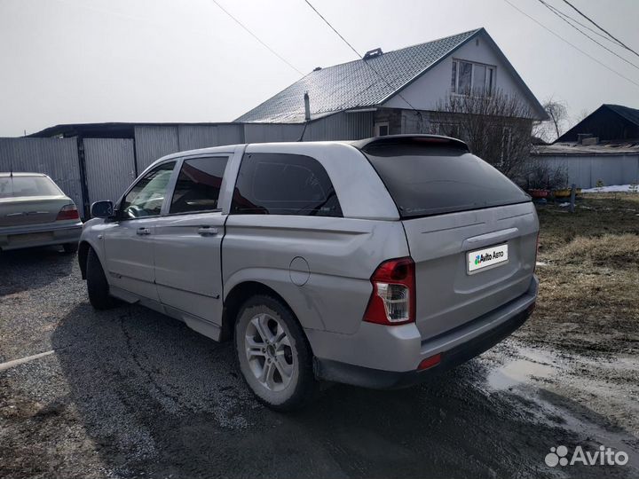 SsangYong Korando Sports 2.0 AT, 2012, 239 000 км