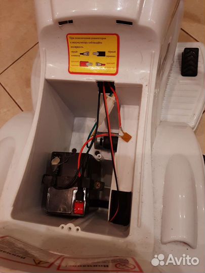 Детский аккумуляторный мотоцикл