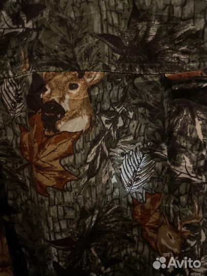 Рубашка с охотничьим лесным принтом Outdoor