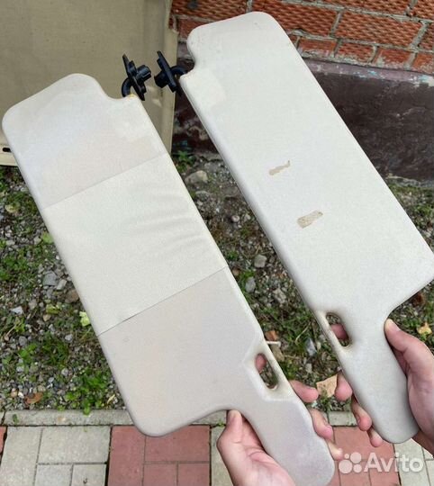 Потолок и солнцезащитные козырьки на ваз 2109