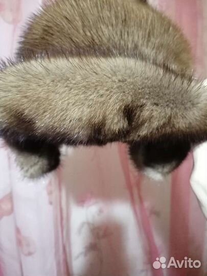 Шапка норковая женская 56