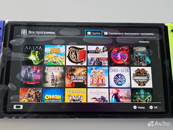 Switch oled Splatoon 512gb 50+ игр новый чипован