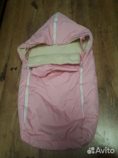 Зимний конверт в коляску