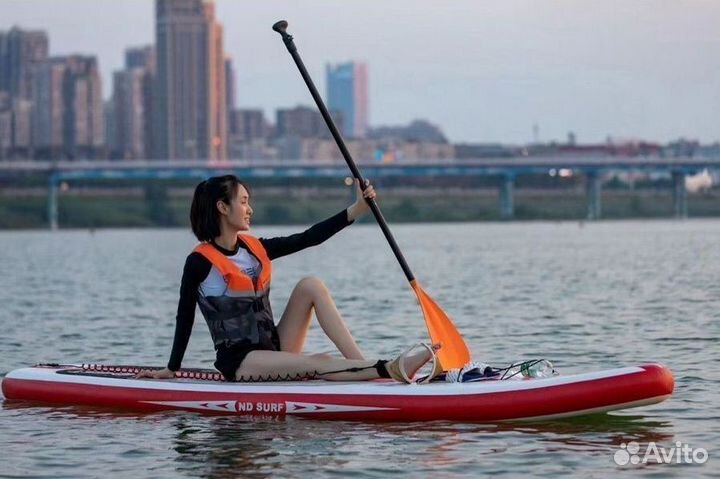 Сап борд sup доска ND Surf 10.6, Red