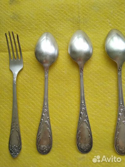 Ложки мельхиоровые СССР