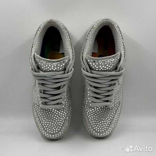 Кроссовки Nike Dunk Low x Swarovski 10us