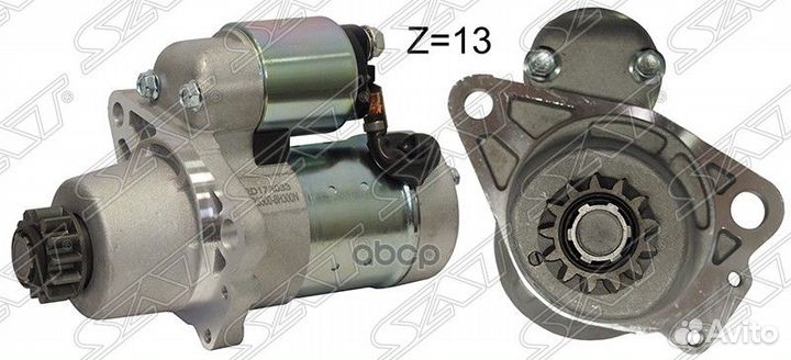 Стартер Nissan Murano 02-08 / Primera 01-08 / S