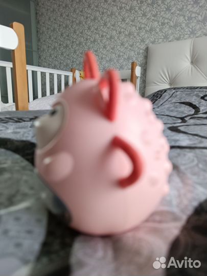 Неваляшка прорезыватель Ежик