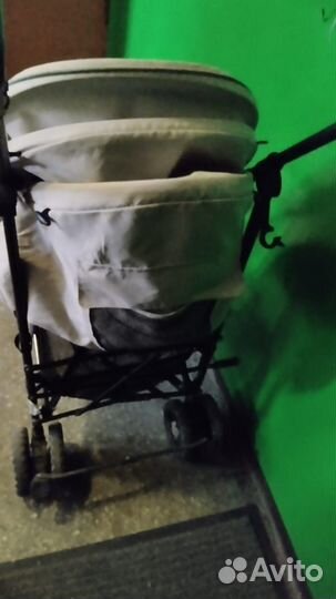 Прогулочная коляска трость бу