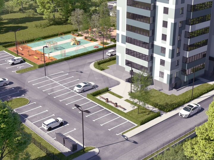 1-к. квартира, 40,3 м², 17/17 эт.