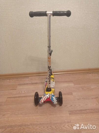 Самокат детский до 4 лет