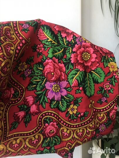 Снуд из павлопасадского платка