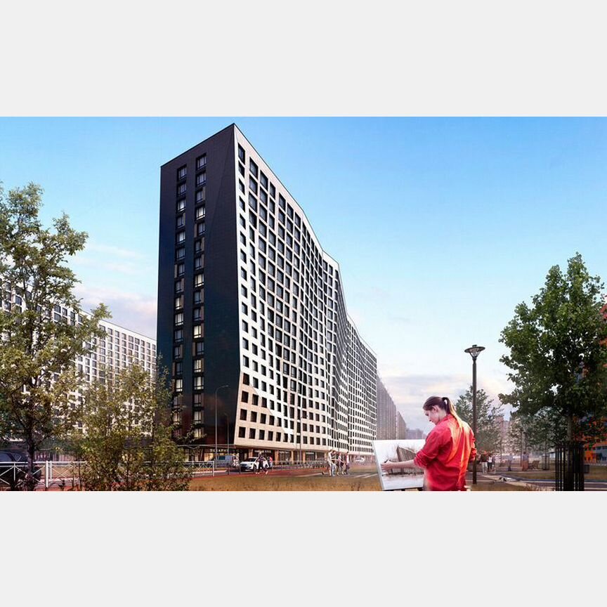 Квартира-студия, 25,2 м², 3/18 эт.