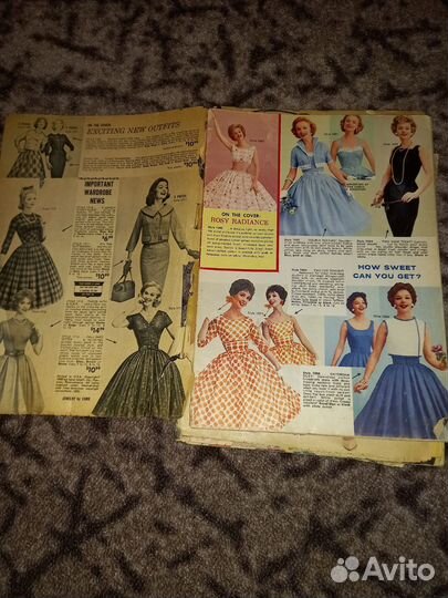Журнал мод иностранный 60-е года