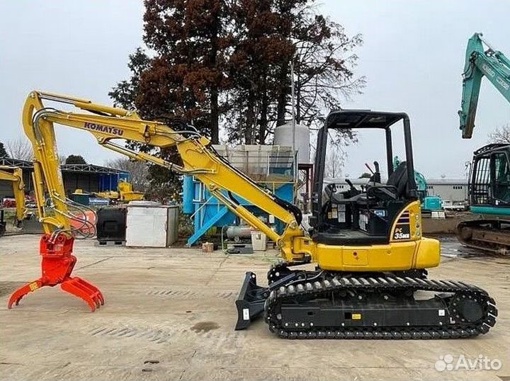 Мини-экскаватор Komatsu PC35MR-3, 2017