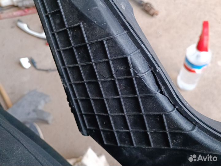 Воздухозаборник hyundai santa fe