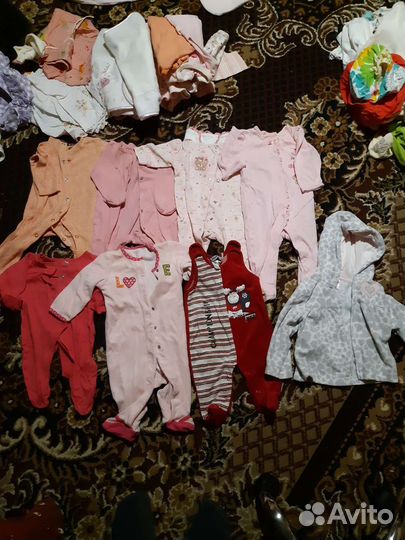 Боди для девочки 56 62