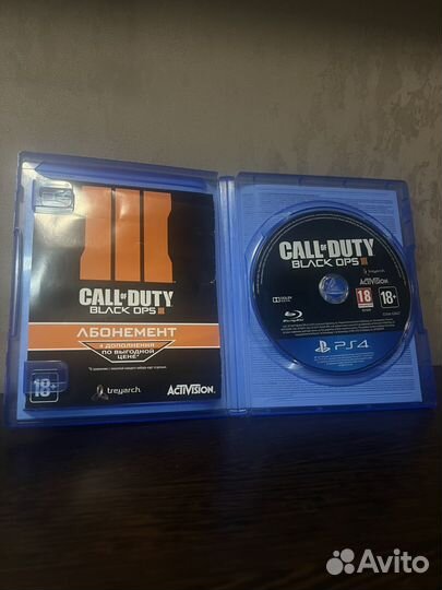 Игра на ps4 call of duty black ops 3