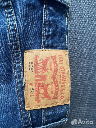 Шорты джинсовые мужские Levis 505