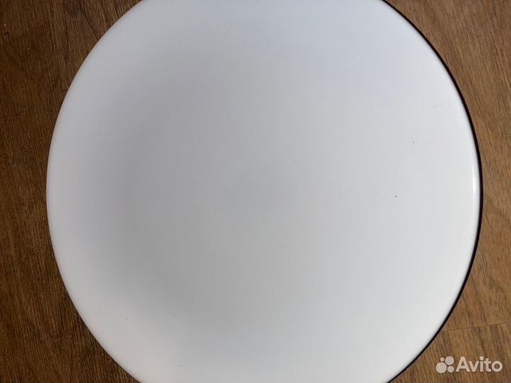 Икея IKEA набор белых тарелок 4 штуки