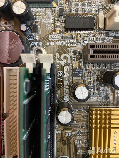 Материнская плата S370 mATX + процессор Cel 1,2 +