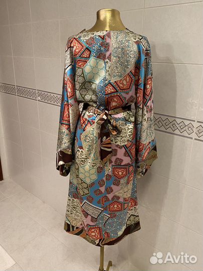 Платье шелк 100% 46 размер