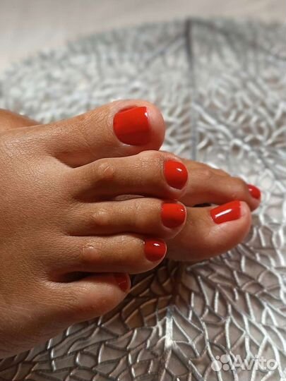 Педикюр покрытие пяточки ЖК Восток