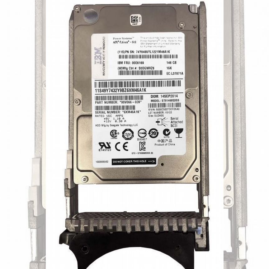 [00E6169] Жесткий Диск Ibm 146gb Sas 2.5 15k 00e6169