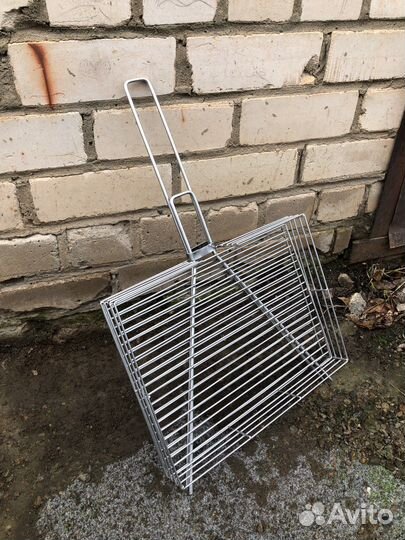 Решетка гриль из нержавейки 400х300мм