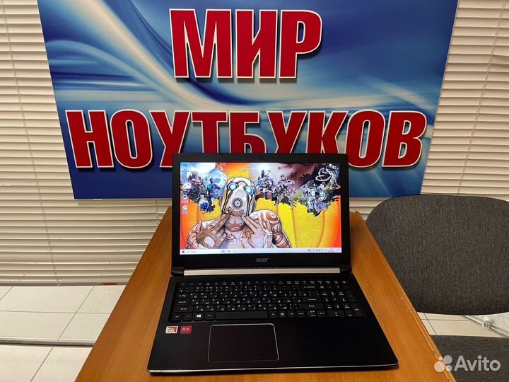 Мощный игровой ноутбук Acer / 16gb / ssd 1128gb