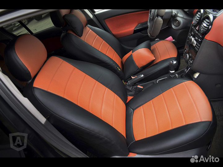 Авточехлы (алькантара) на KIA Venga