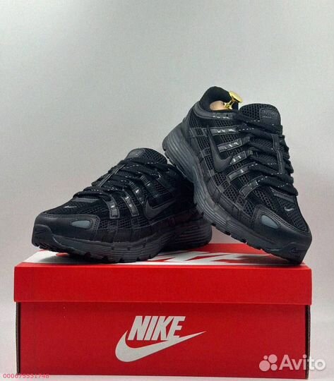 Nike P-6000: черный стиль для твоих ног
