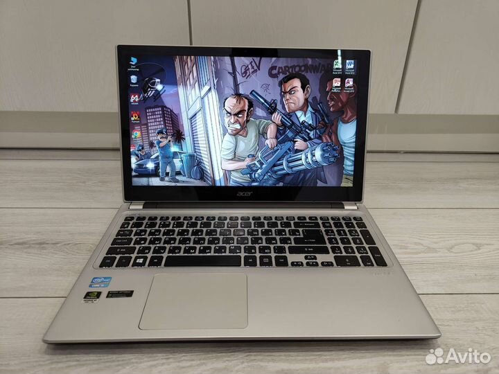 Acer Core i5 / подсветка клавиш / сенсорный экран