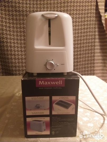 Тостер Maxwell MW-1504W