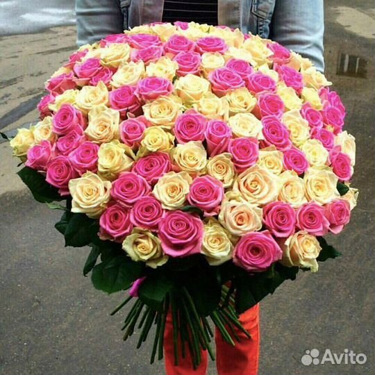 Букет 79 роз Цветы Красноярск