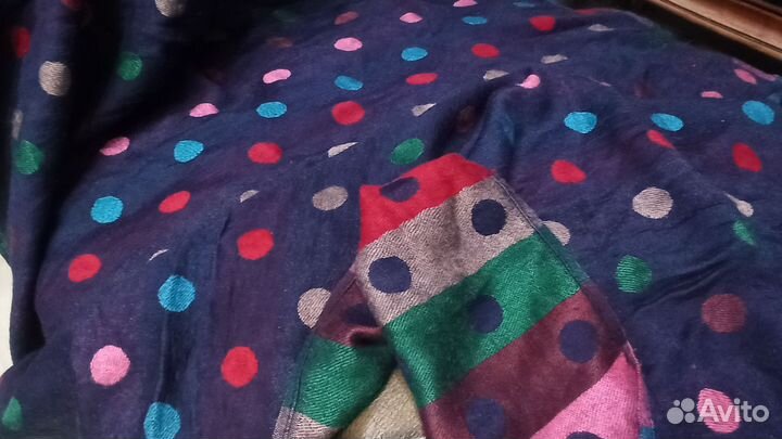 Палантин теплый двухсторонний sonia rykiel италия