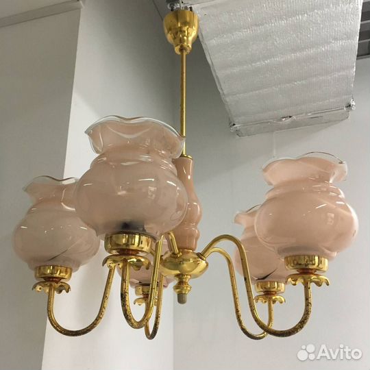 Люстра ретро винтаж СССР