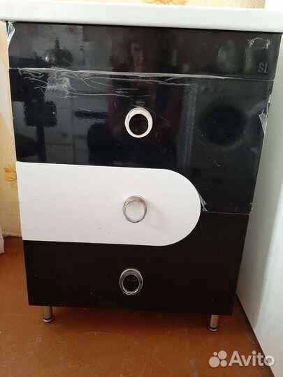 Тумба для ванной с раковиной