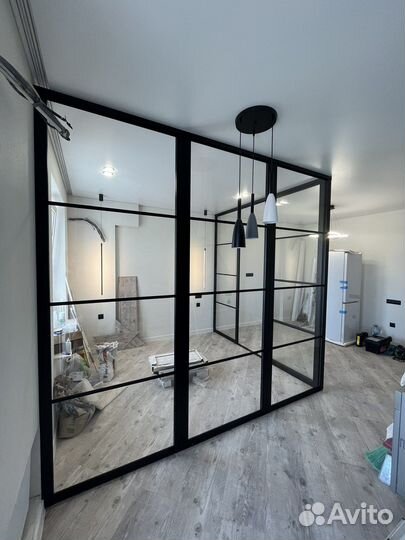 Раздвижные перегородки loft