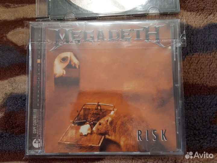 Megadeth Risk cd