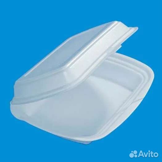 Упаковка Ланч-бокс lbe-1 белый односекционный