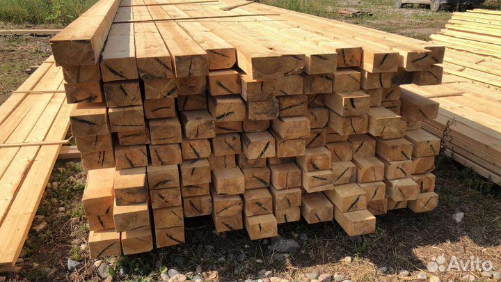 Пиломатериалы брус доска с пилорамы