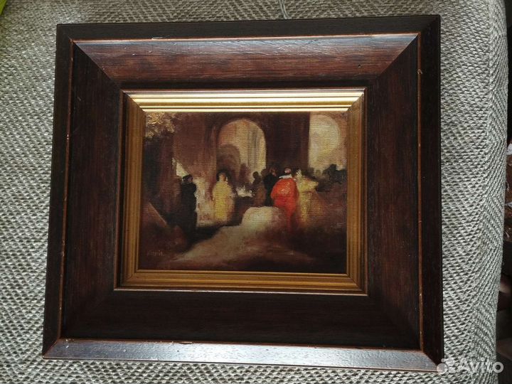 Картина маслом на холсте интерьер