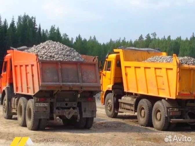 Песок, щебень с доставкой