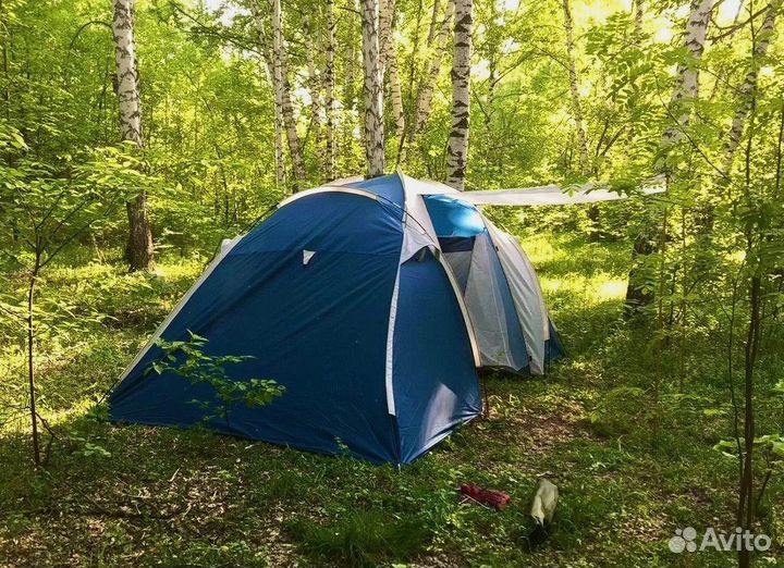 Палатка 4-х местная, 2 комнаты