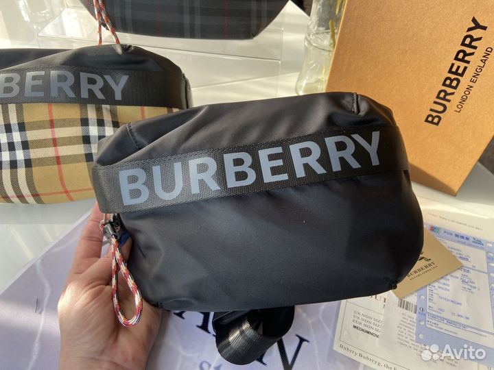 Поясная сумка burberry новая