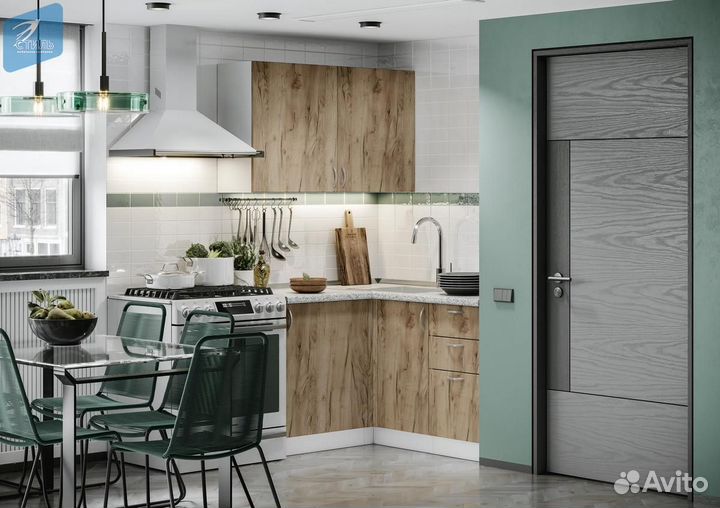 Модульная кухня Виола Крафт Золотой